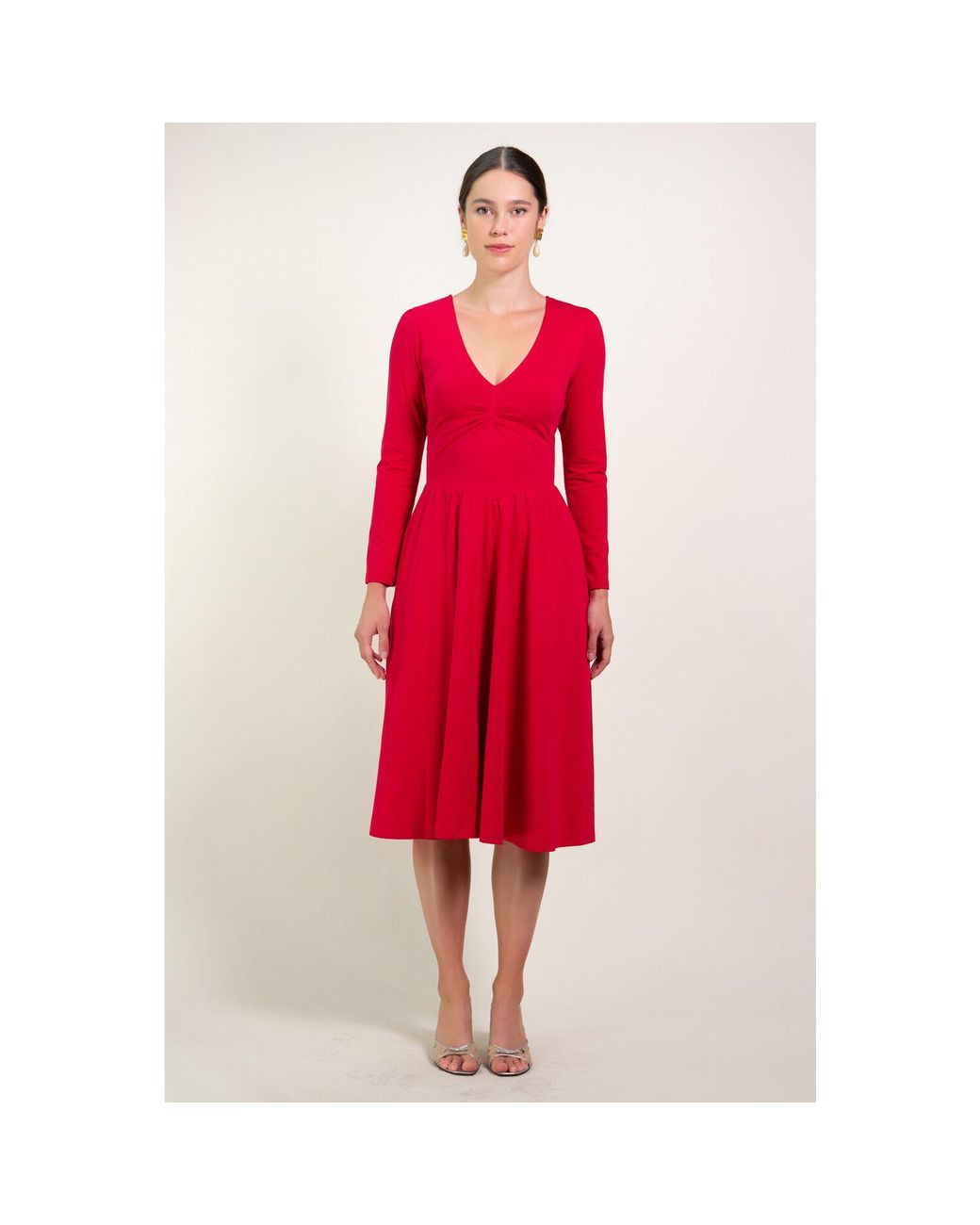 Kristinit Red Cherry Ballet Pina Dress