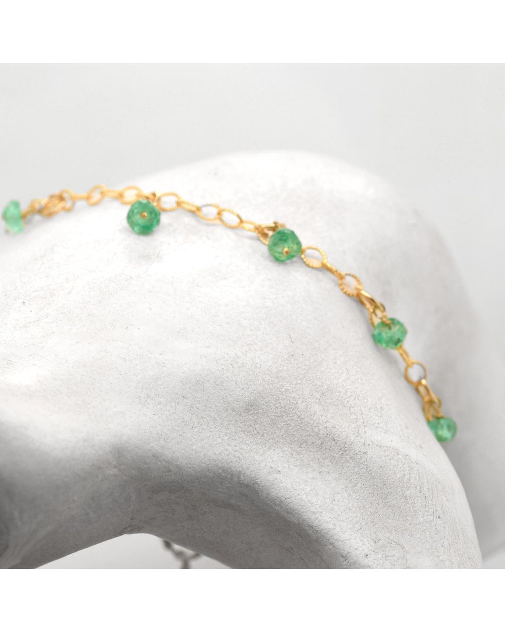 Lori Kaplan Design Metallic Opal Charm Bracelet