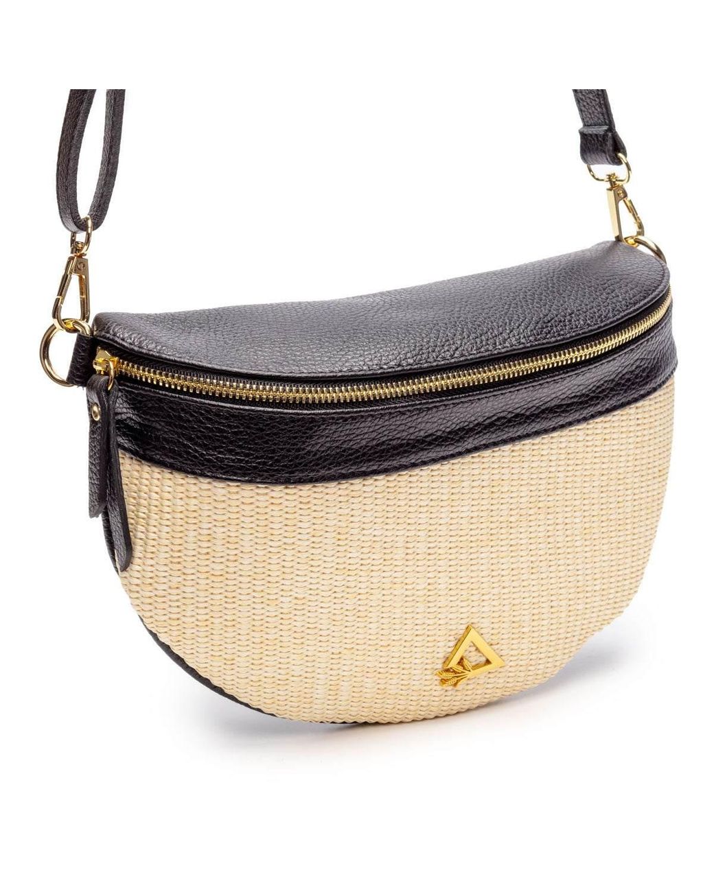 Hay Life Black Neutrals X Elie Beaumont Oversized Sling Bag