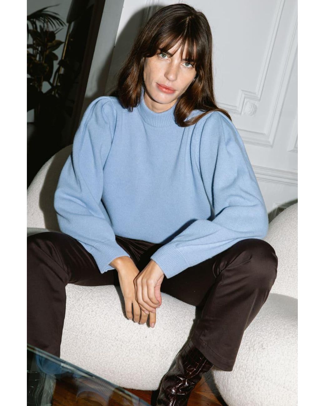 AVANI Apparel Blue Ormeau Sweater