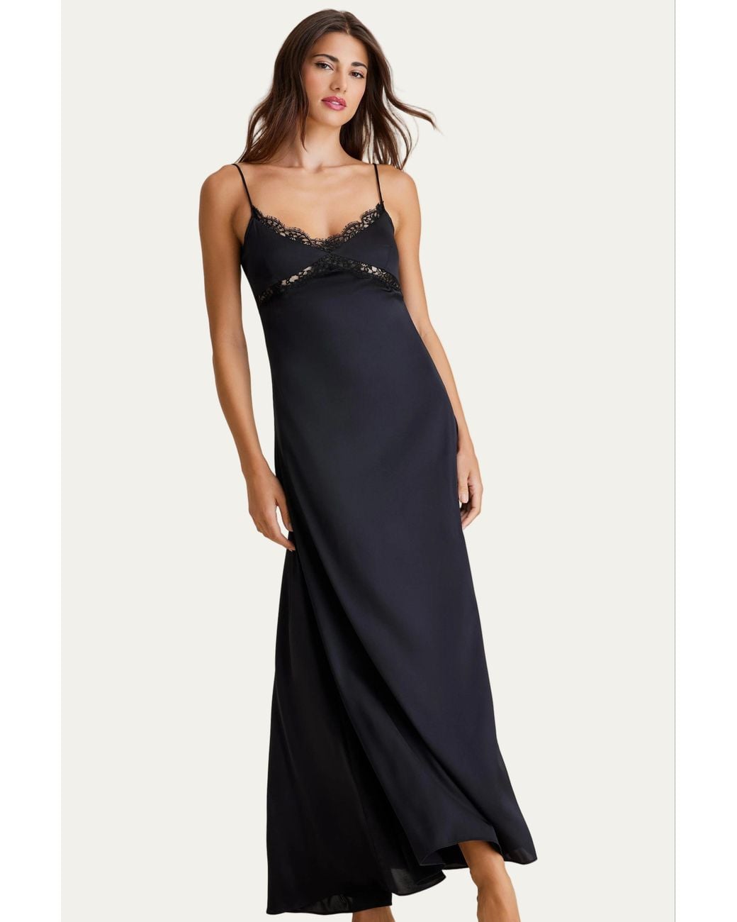 Scarlett Gasque Black Colette Maxi Dress
