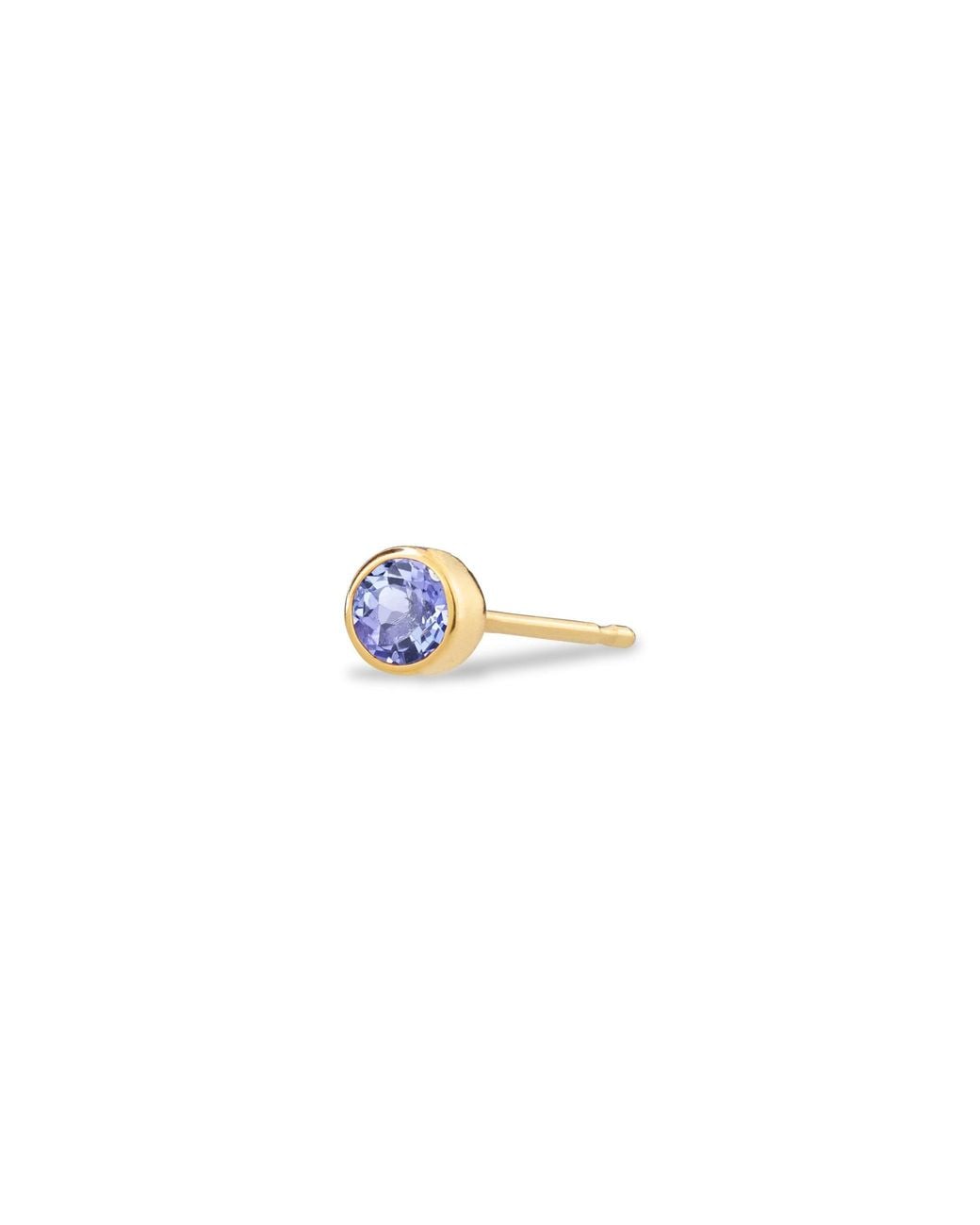 Maya Brenner Blue Birthstone Stud