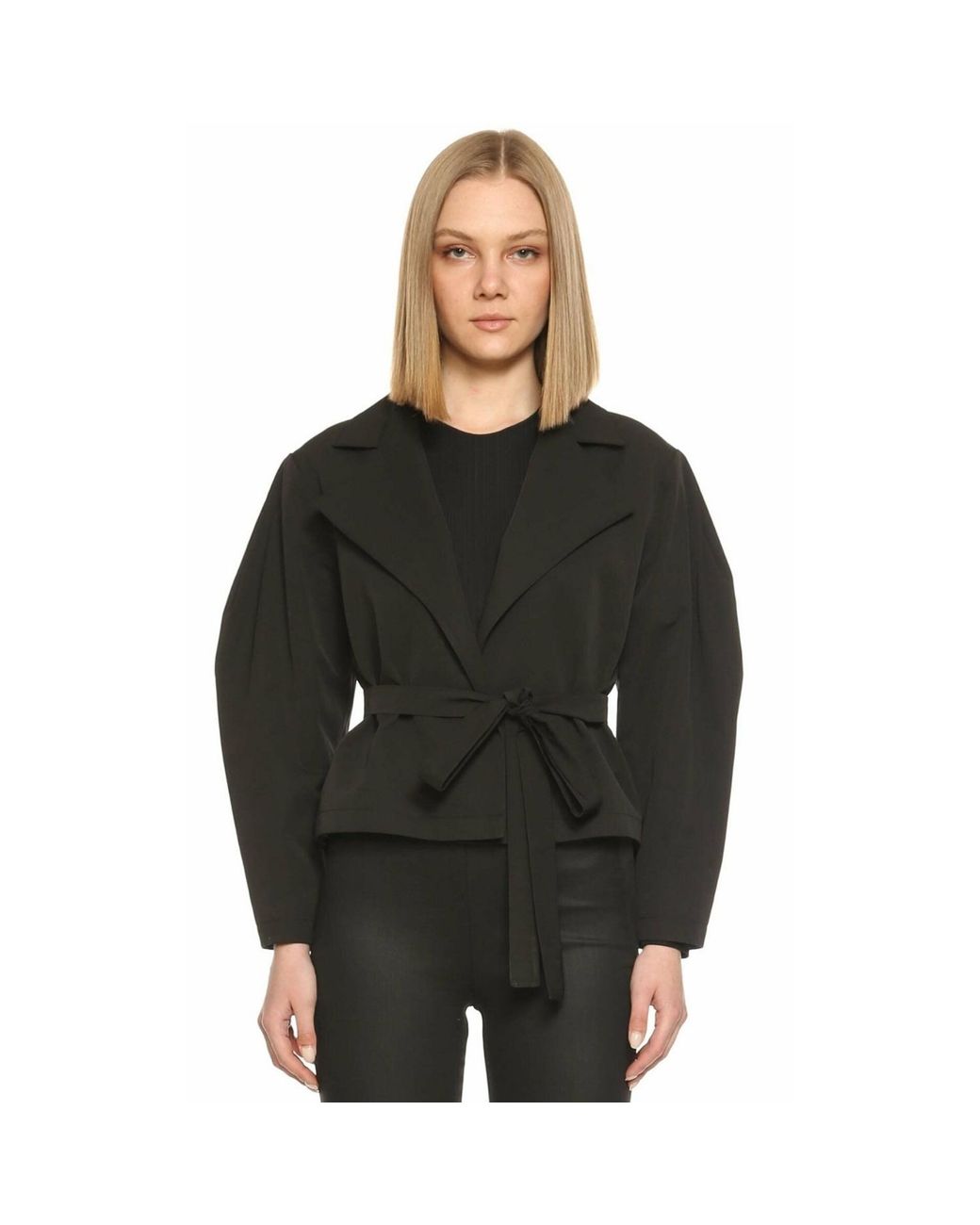 NAZLI CEREN Black Kai Jacket