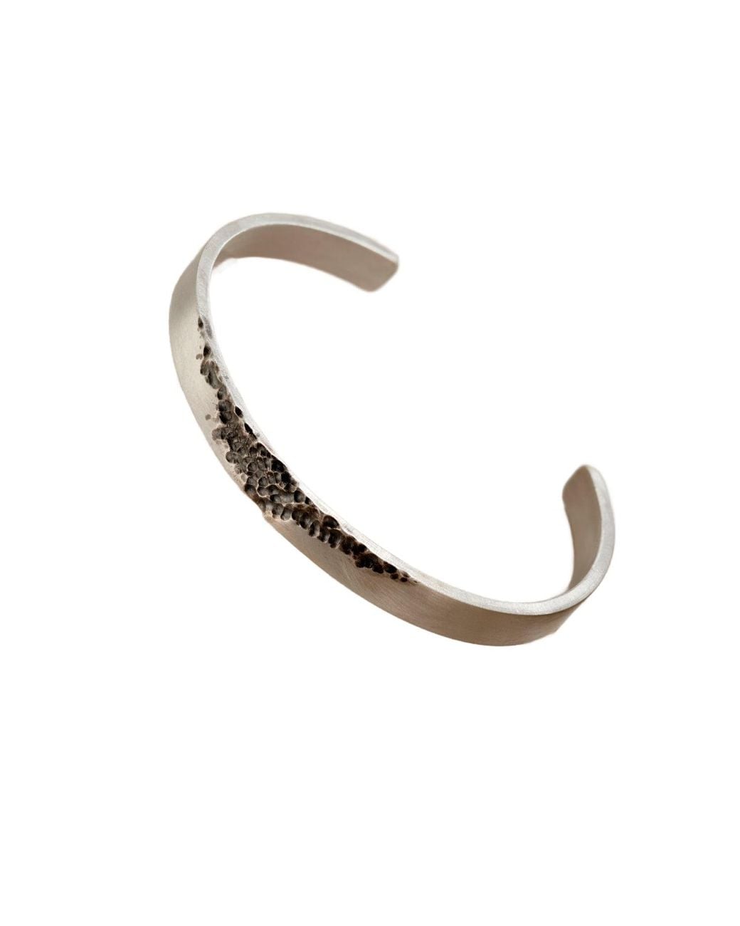 Posh Totty Designs Metallic Sterling Strata Cuff for men
