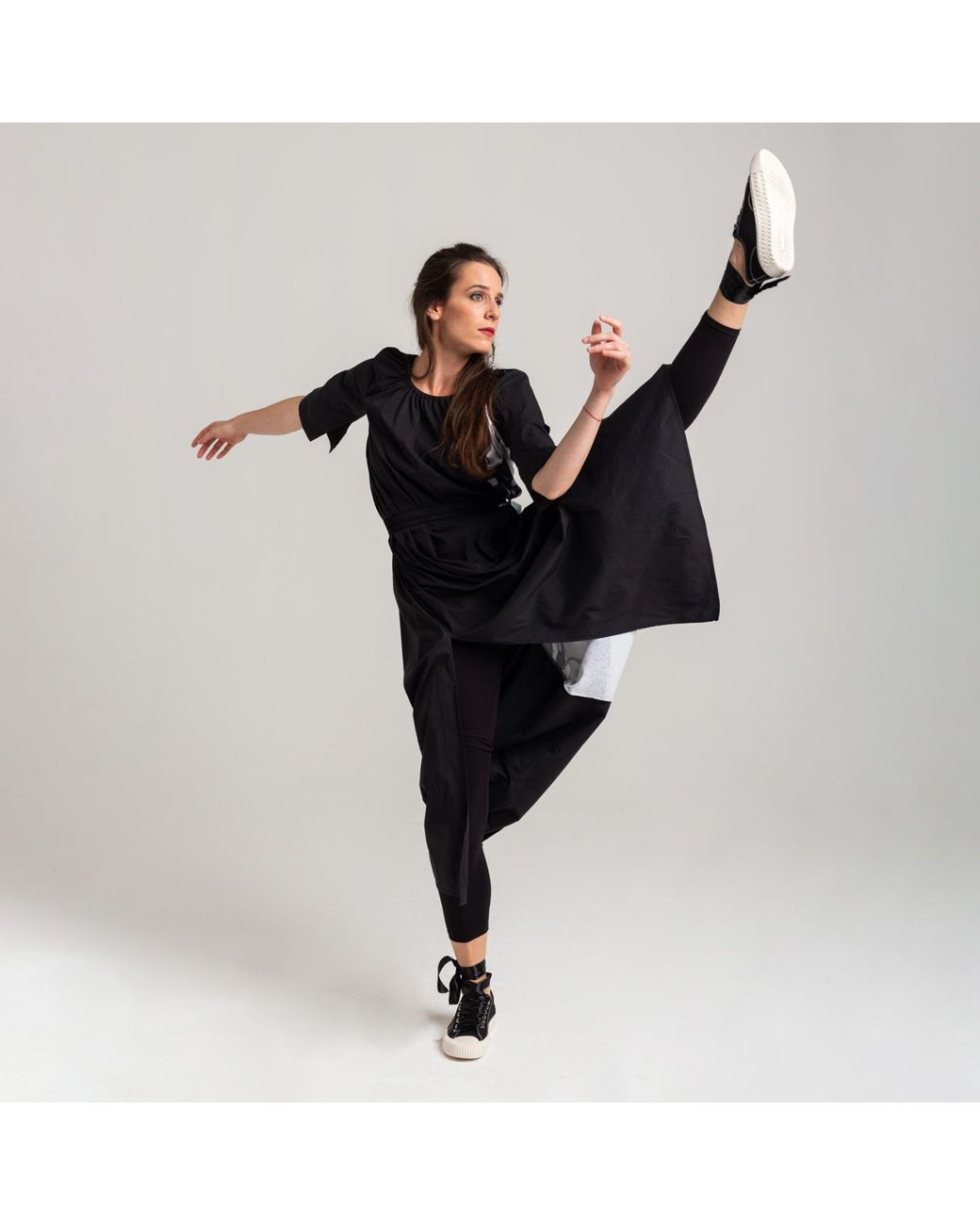 ARTISTA Black Flow Dress