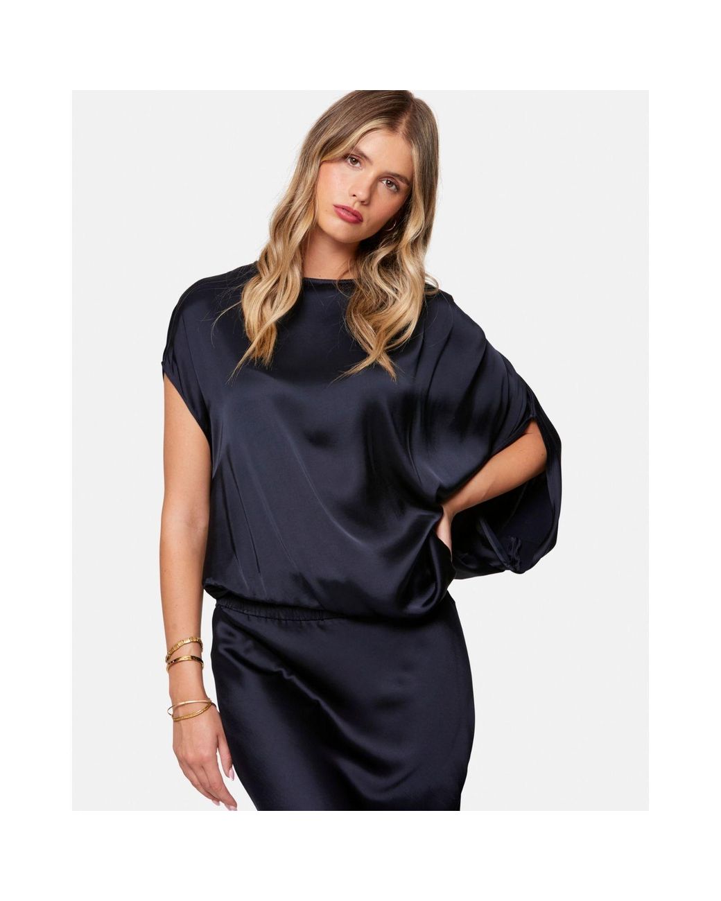 Helen Mcalinden Blue Berna Blouse