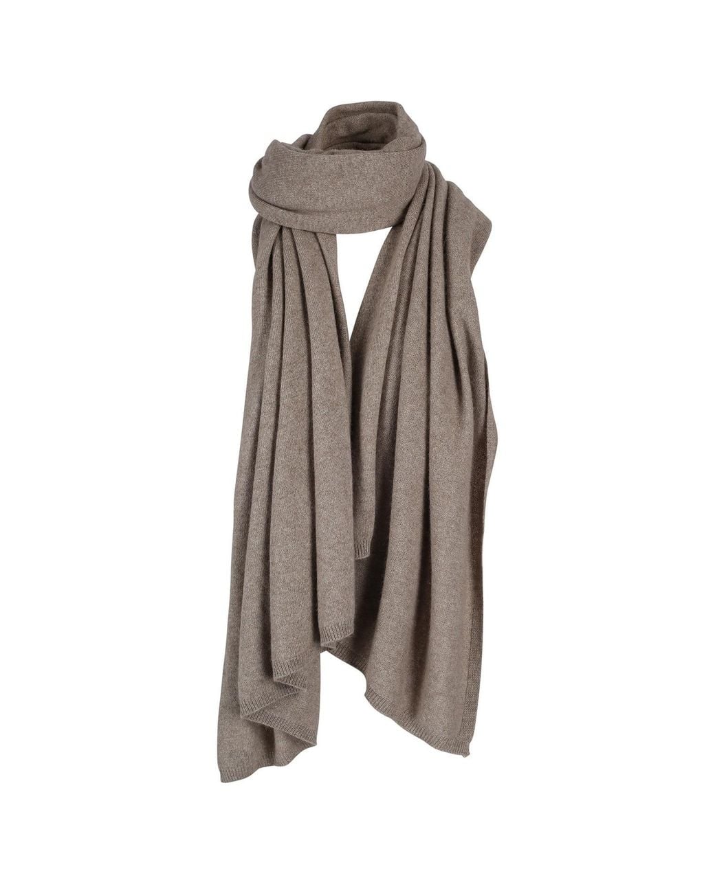 tirillm Brown Alfie Large Cashmere Scarf