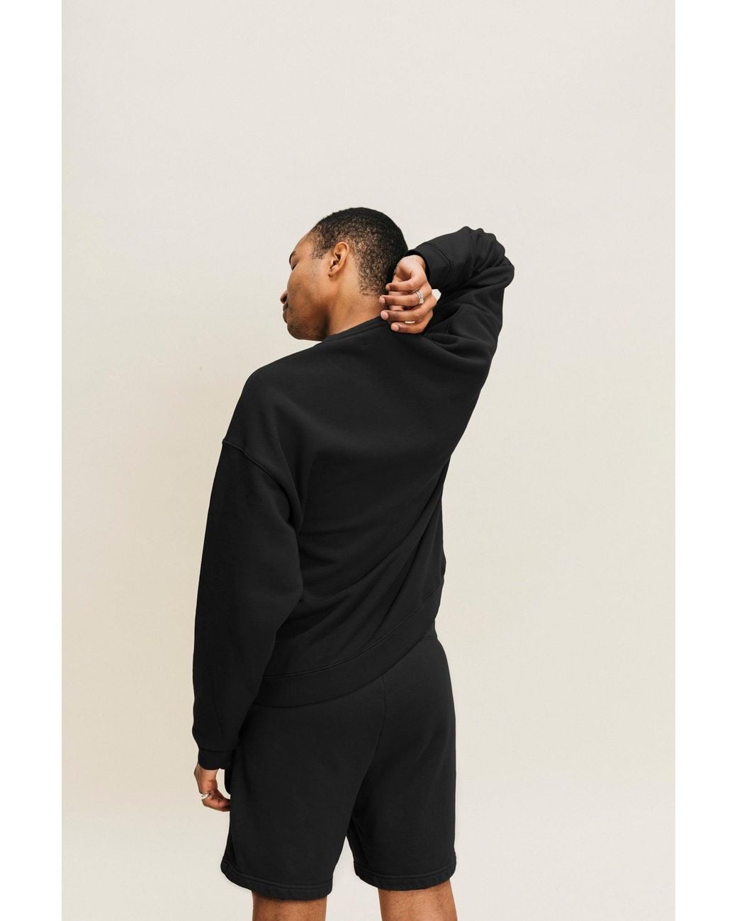 Ocio Leisurewear Black Everywhere Short for men