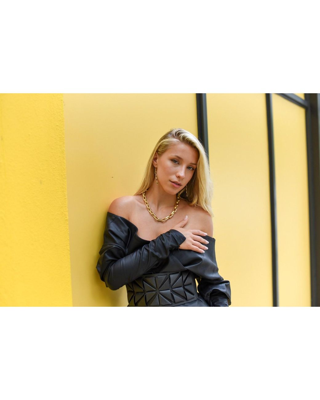 Adriana Pappas Designs Metallic Sleek Chain Necklace