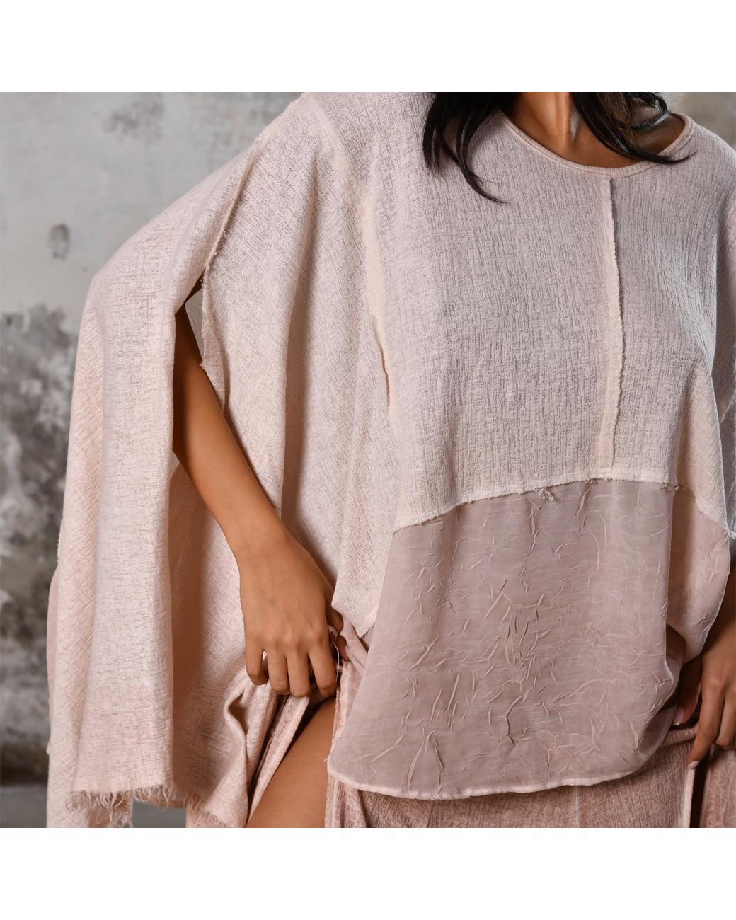 Zhenabia Pink Leila Top