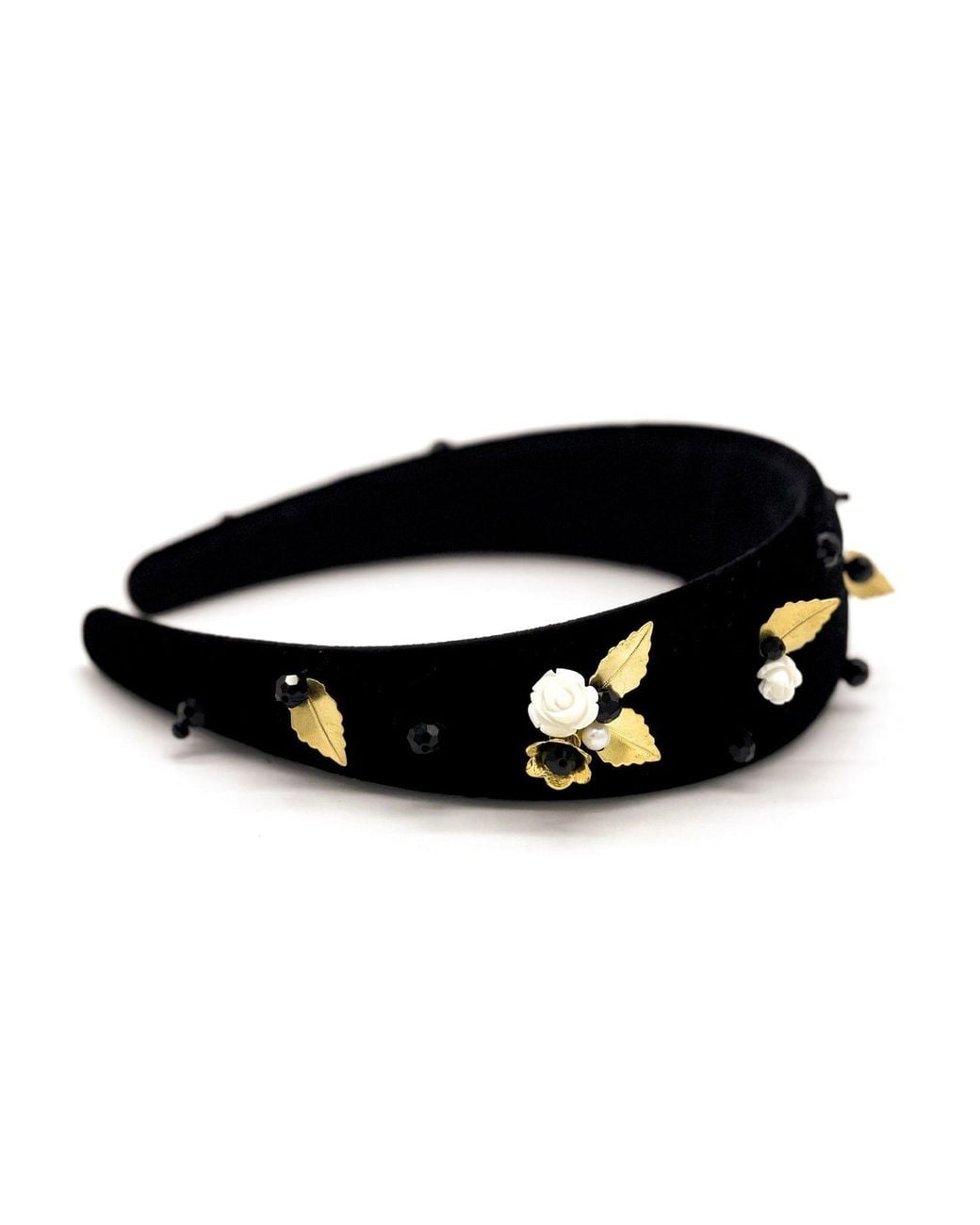 ADIBA Black Victoria Handmade Headband