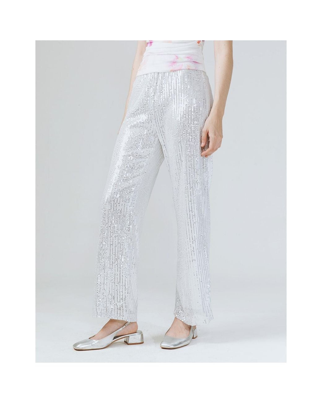 Ats the Label Gray Tyra Sequins Pants