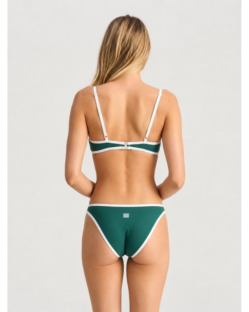Bondi Active Green Dune Swim Top