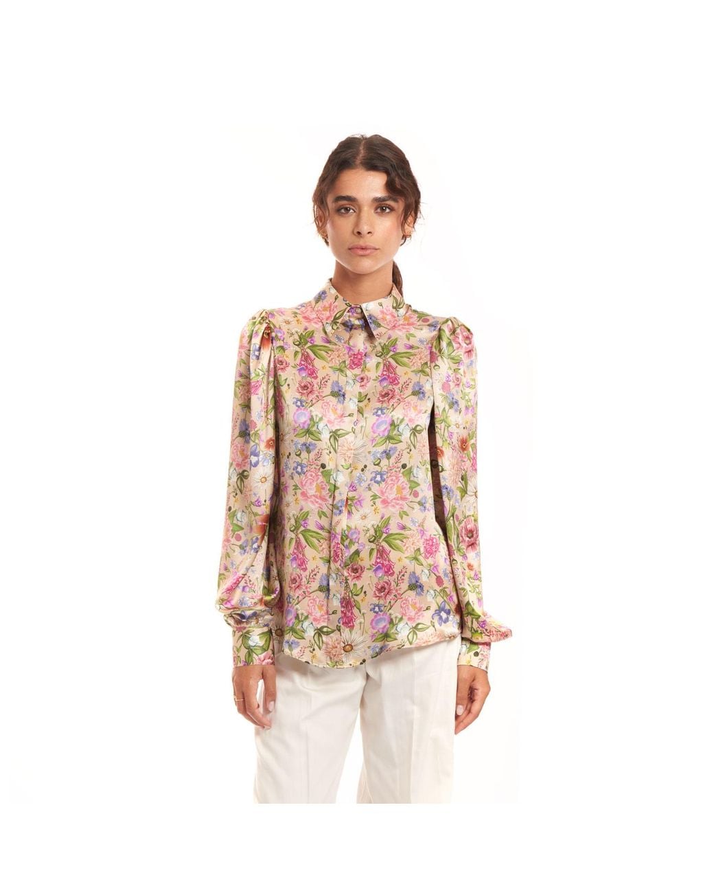 Sofia Tsereteli Pink Garden Treasure Blouse