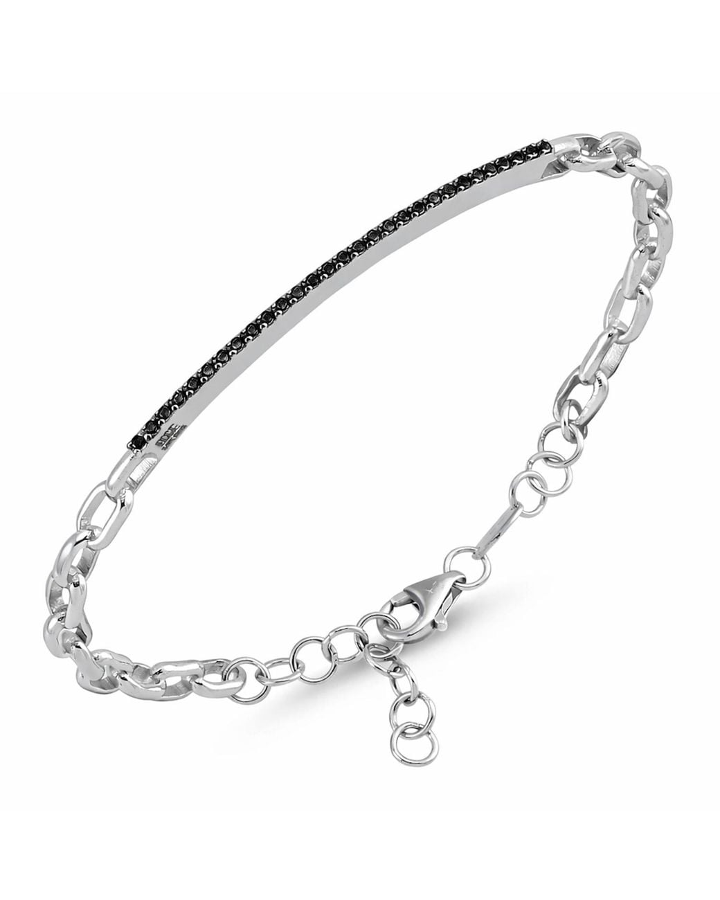 Ecce | Artisan Diamonds Metallic 14Ct Diamond Chain Bracelet