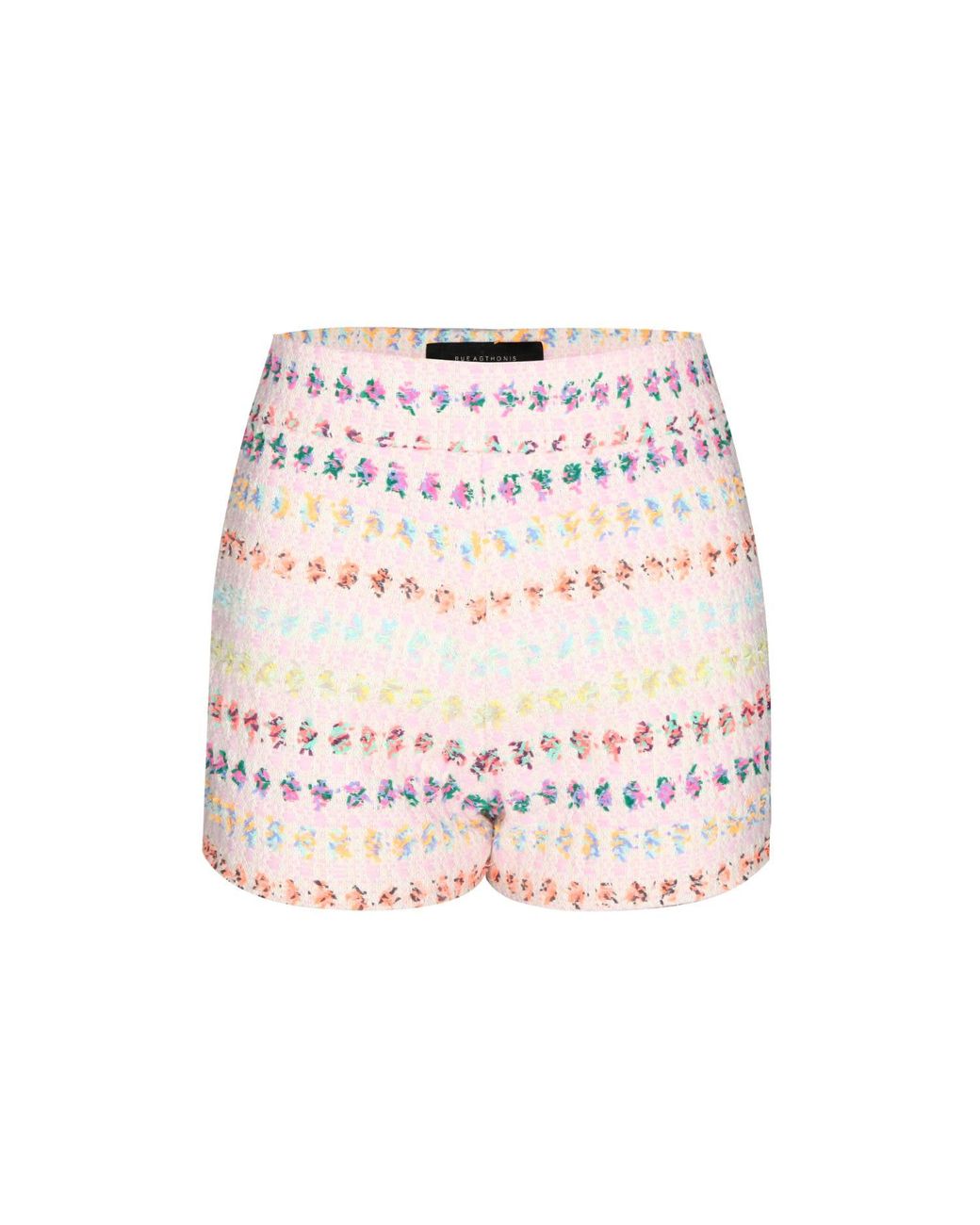 RUE AGTHONIS Pink Crémeux Shorts