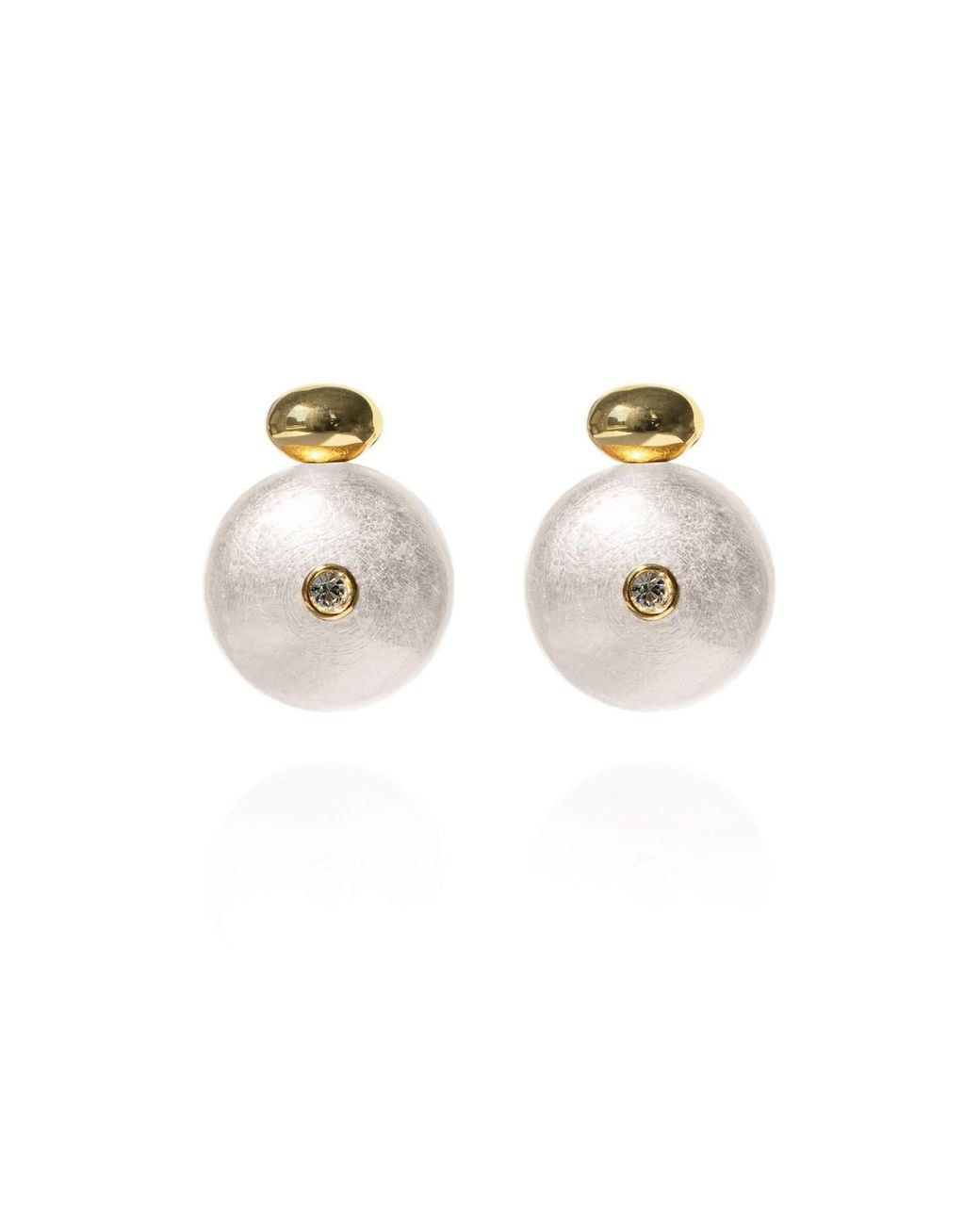 Saule Label Metallic Paloma Earrings