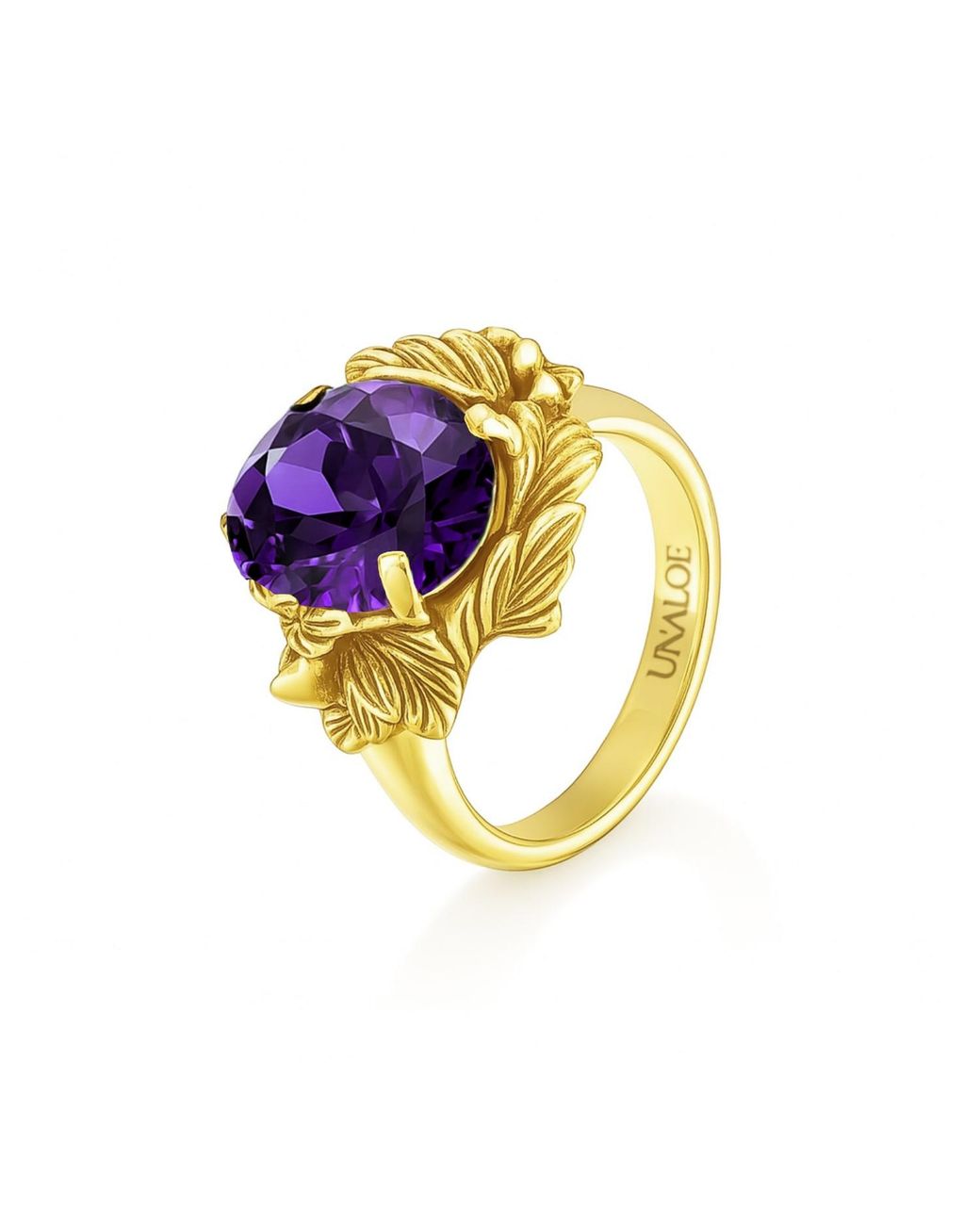 Unaloe Metallic Ring