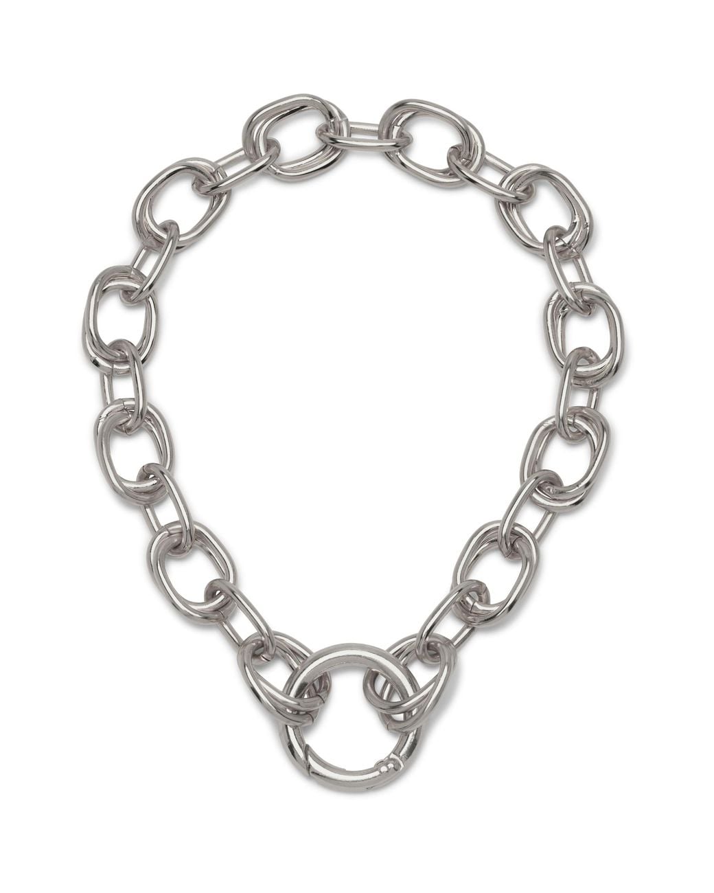 Jaredjamin Metallic Billie Every-Other Chain Necklace