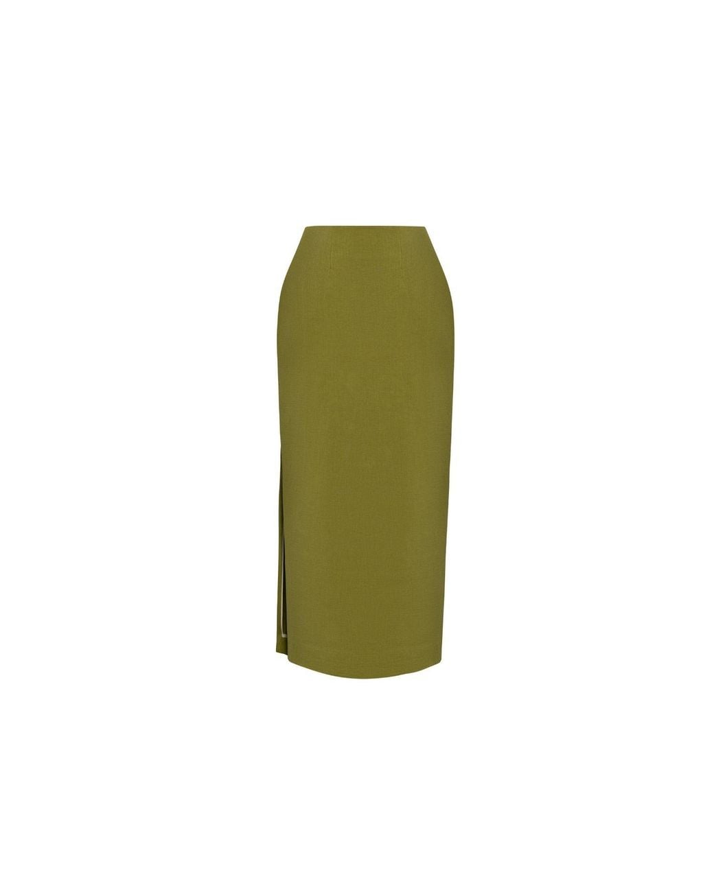 Elsava Green Verde Structured Skirt