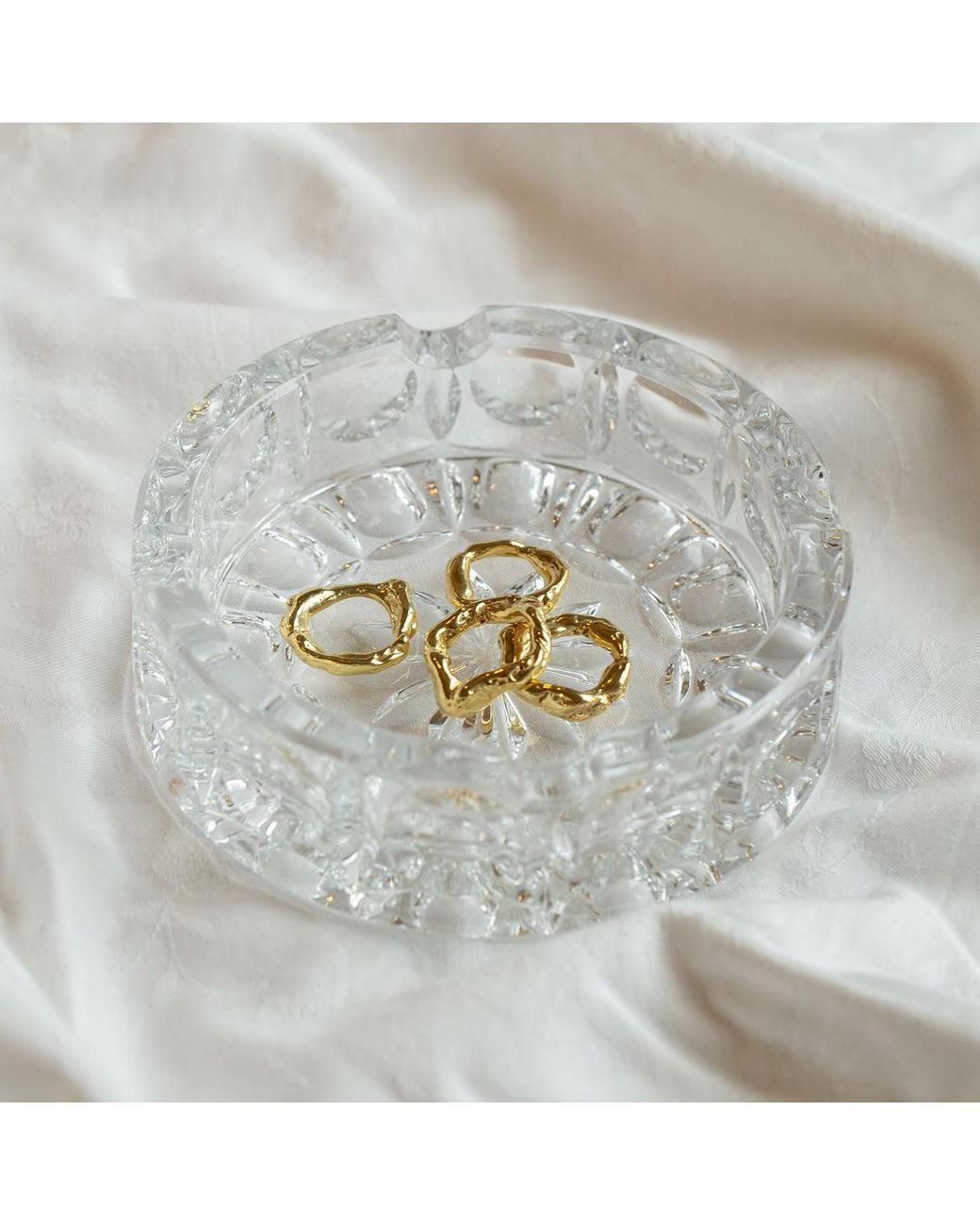 EVA REMENYI Metallic Talisman Flow Ring