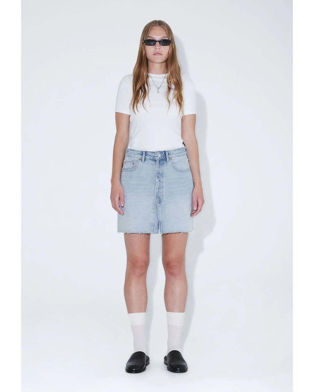 Dr. Denim Blue Ara Skirt