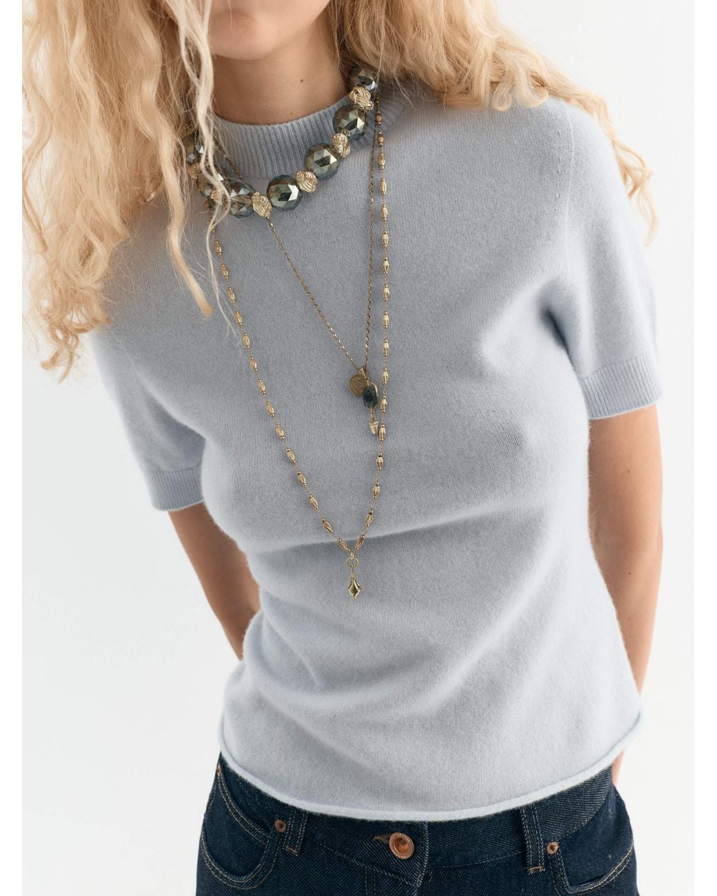Sita Nevado Metallic La Disco Necklace