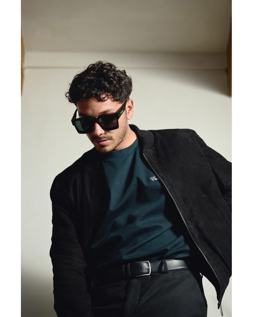 Éclectique Blue Polarized Sunglasses for men
