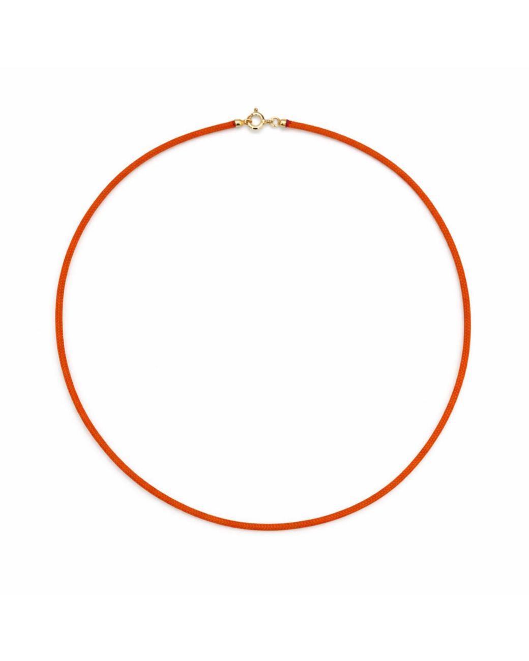 Pearl Code Red Italian Cord With-Plated Clasp