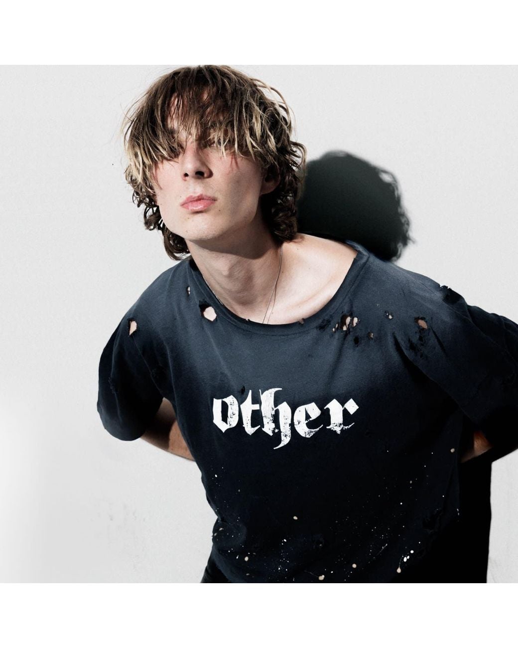 Other Uk Black Other Print Studio Decay T-Shirt for men