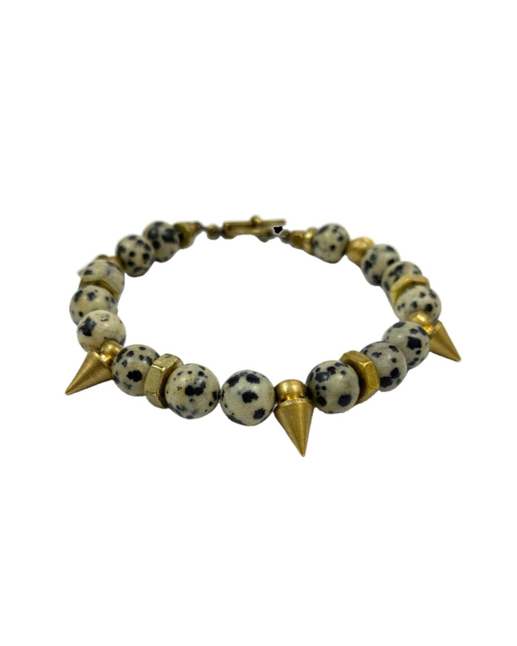 Rachel Nathan Green On Point: Dalmatian Japser Bracelet