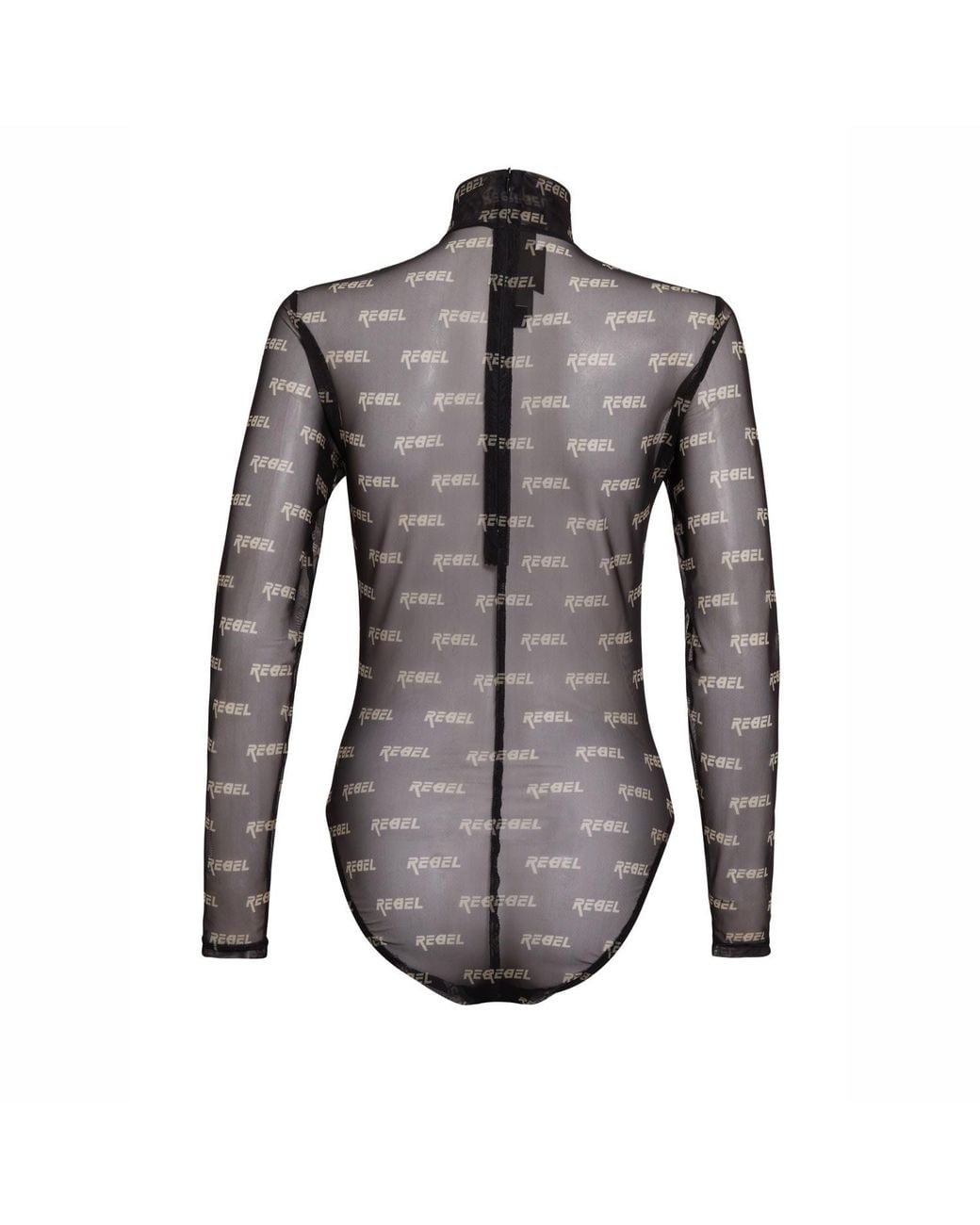 Sarah Regensburger Black Rebel Mesh Bodysuit