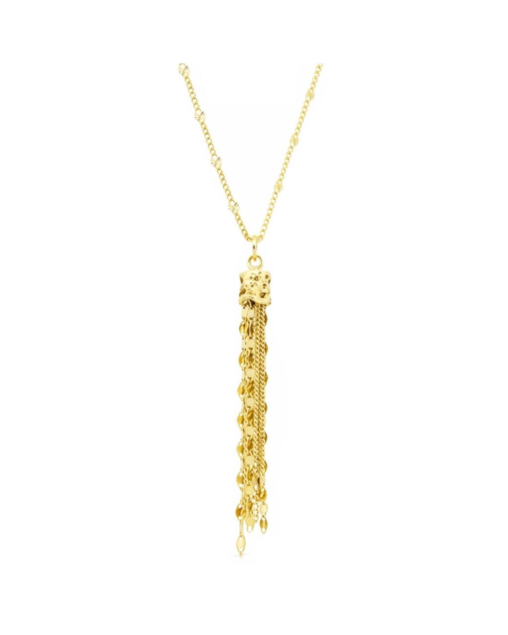 Unaloe Metallic Marrakech Necklace Luminous Pendant Necklace