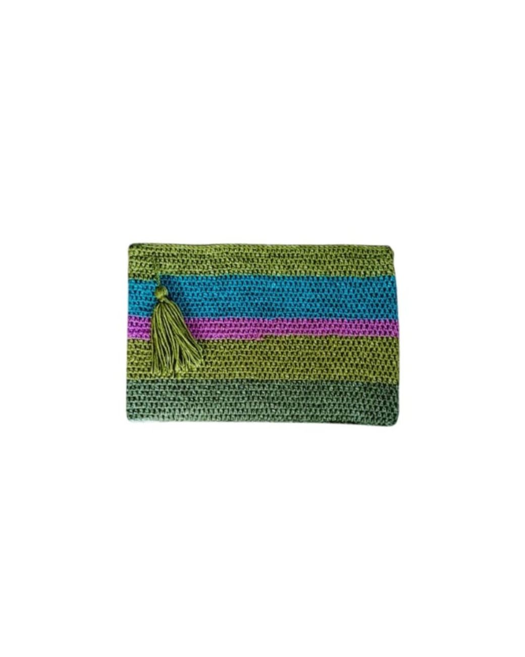 Springmoonatelier Red Christmas Pouch Handbag