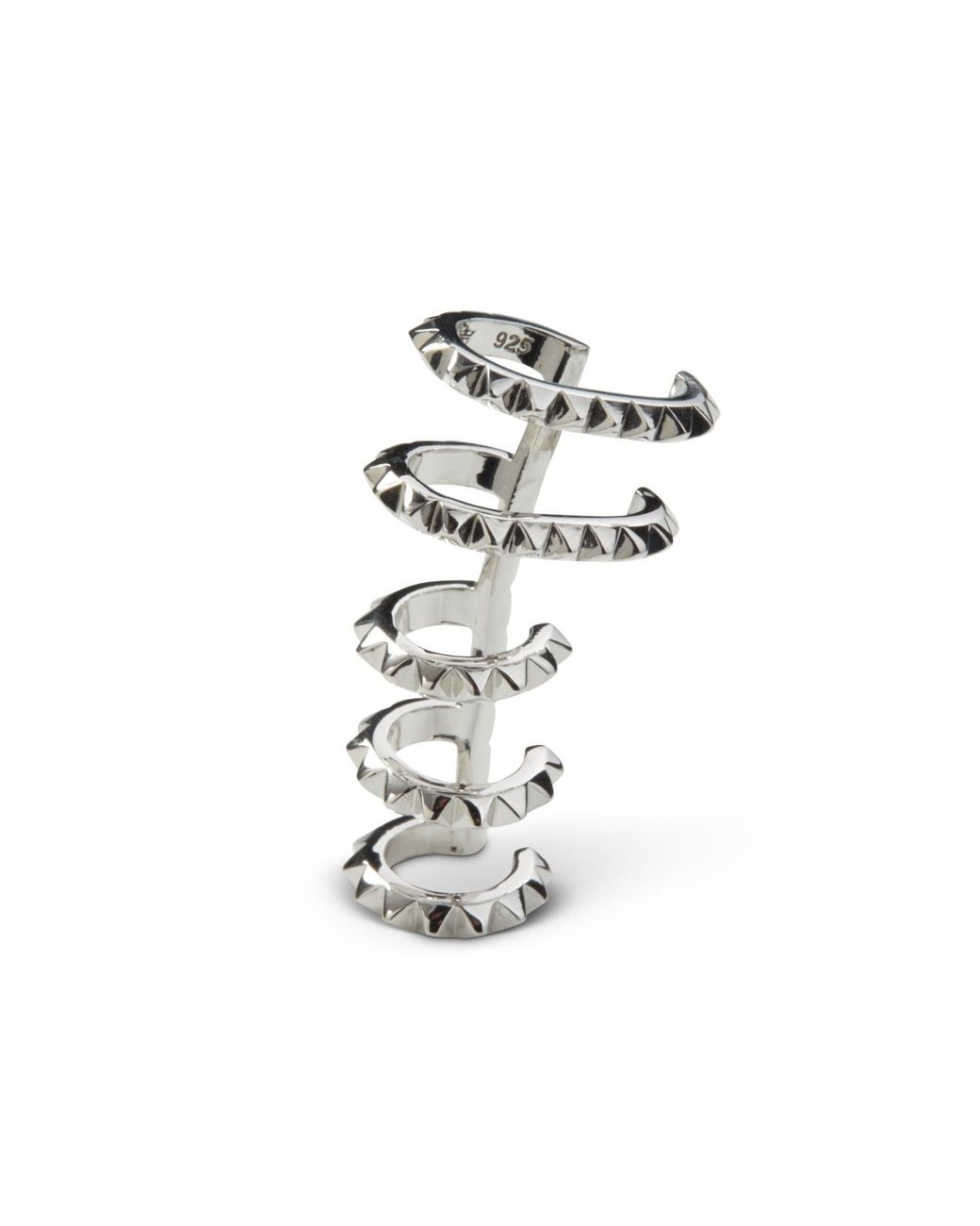 Kasun Metallic Croc Triple Ear Cuff