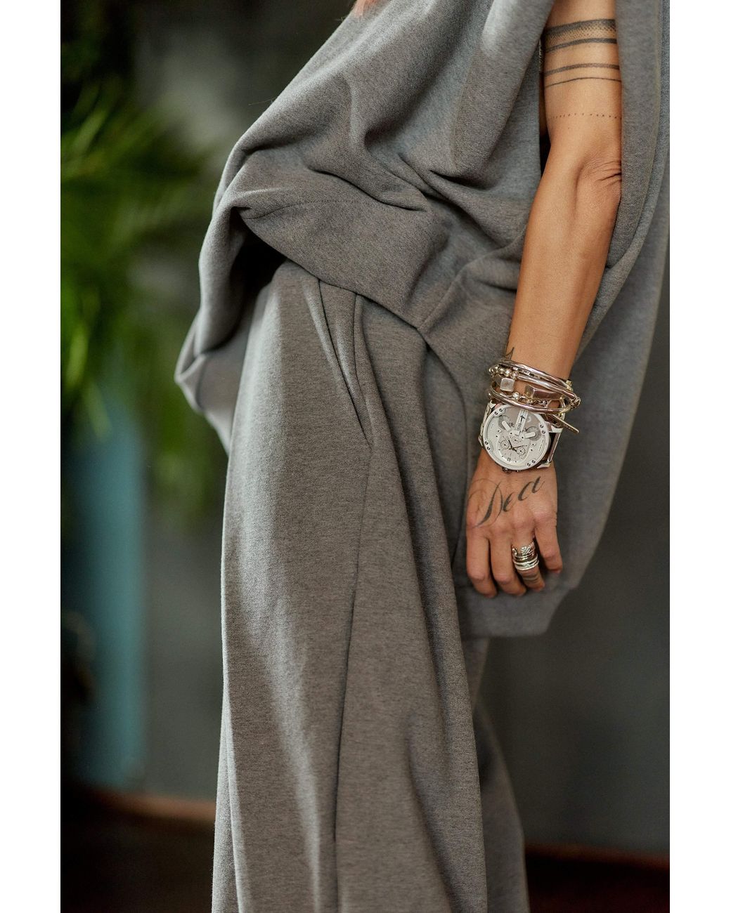 Clothes by Locker Room Gray Two Piece Set