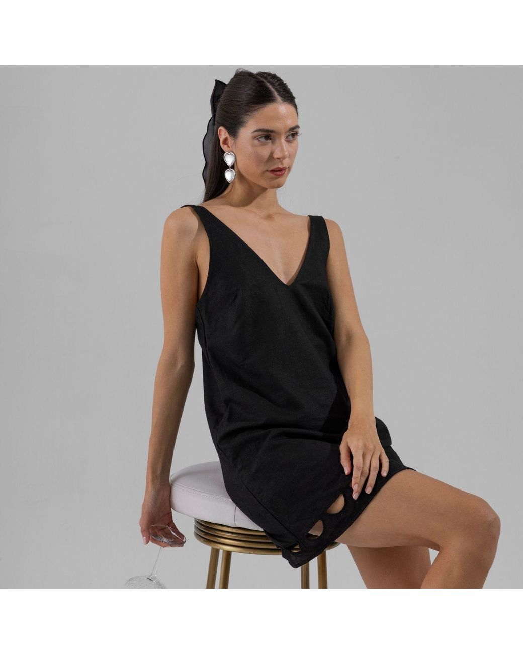 Thisisu Collection Black Desert Dress