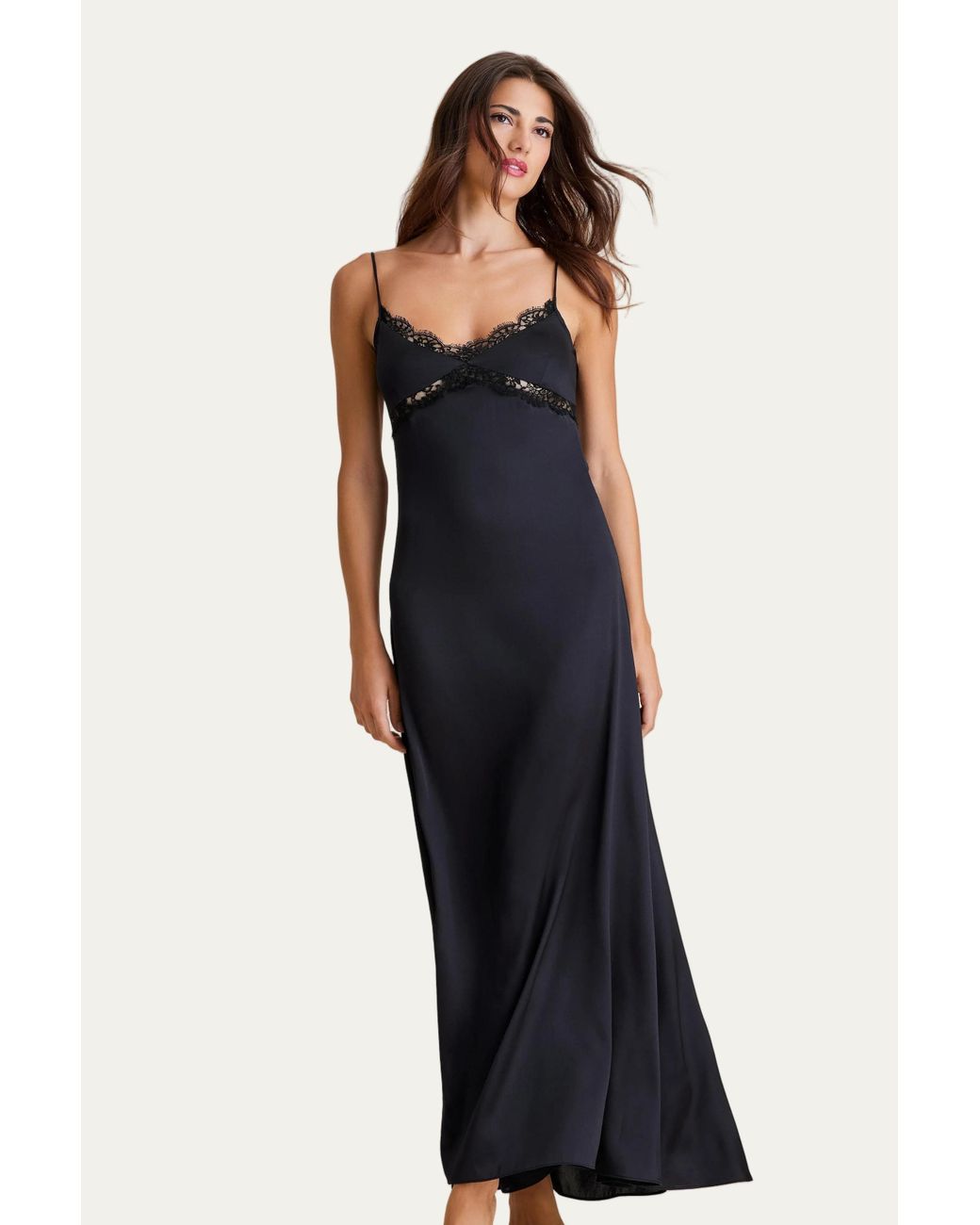 Scarlett Gasque Black Colette Maxi Dress