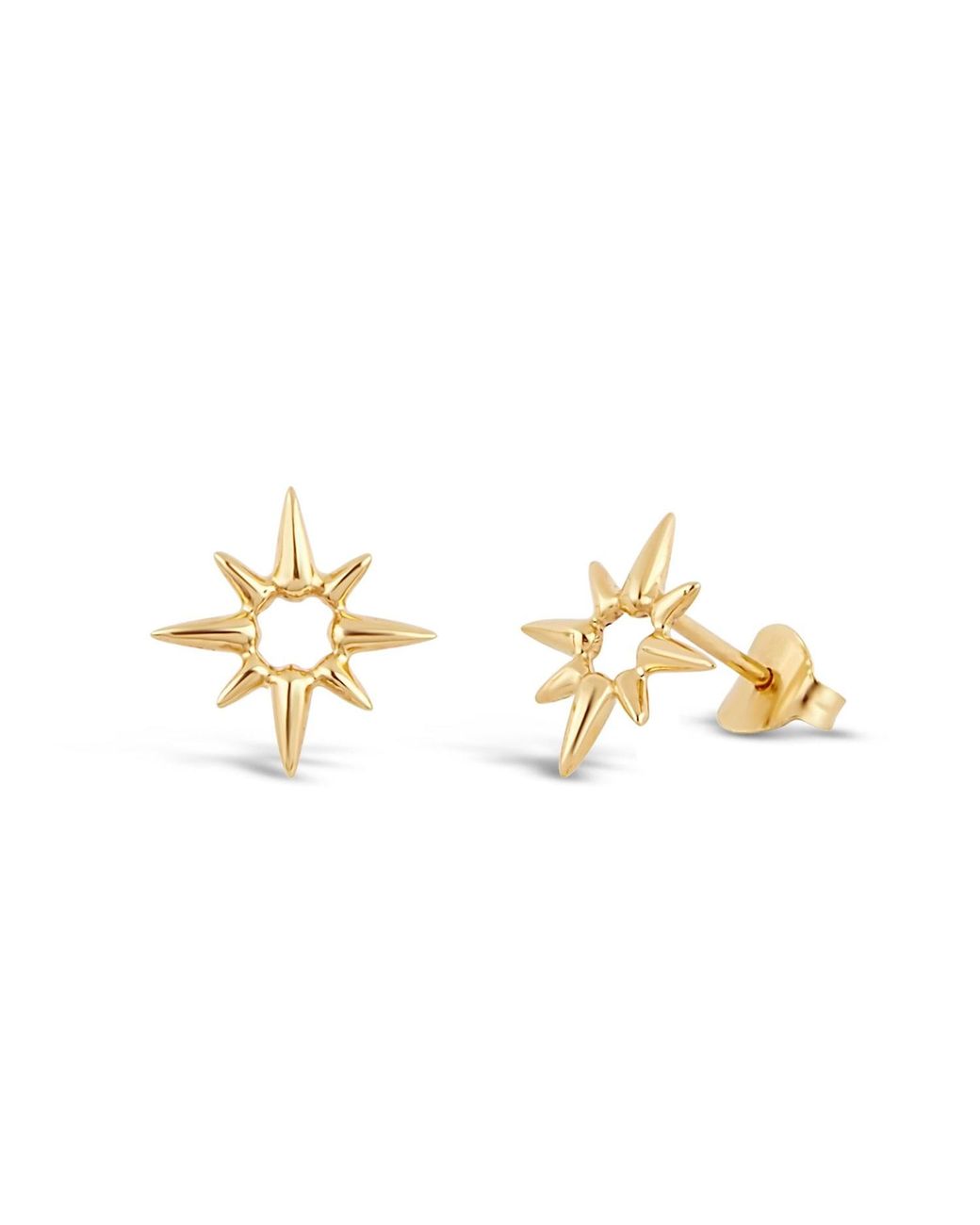 Dinny Hall Metallic Sunbeam Studs
