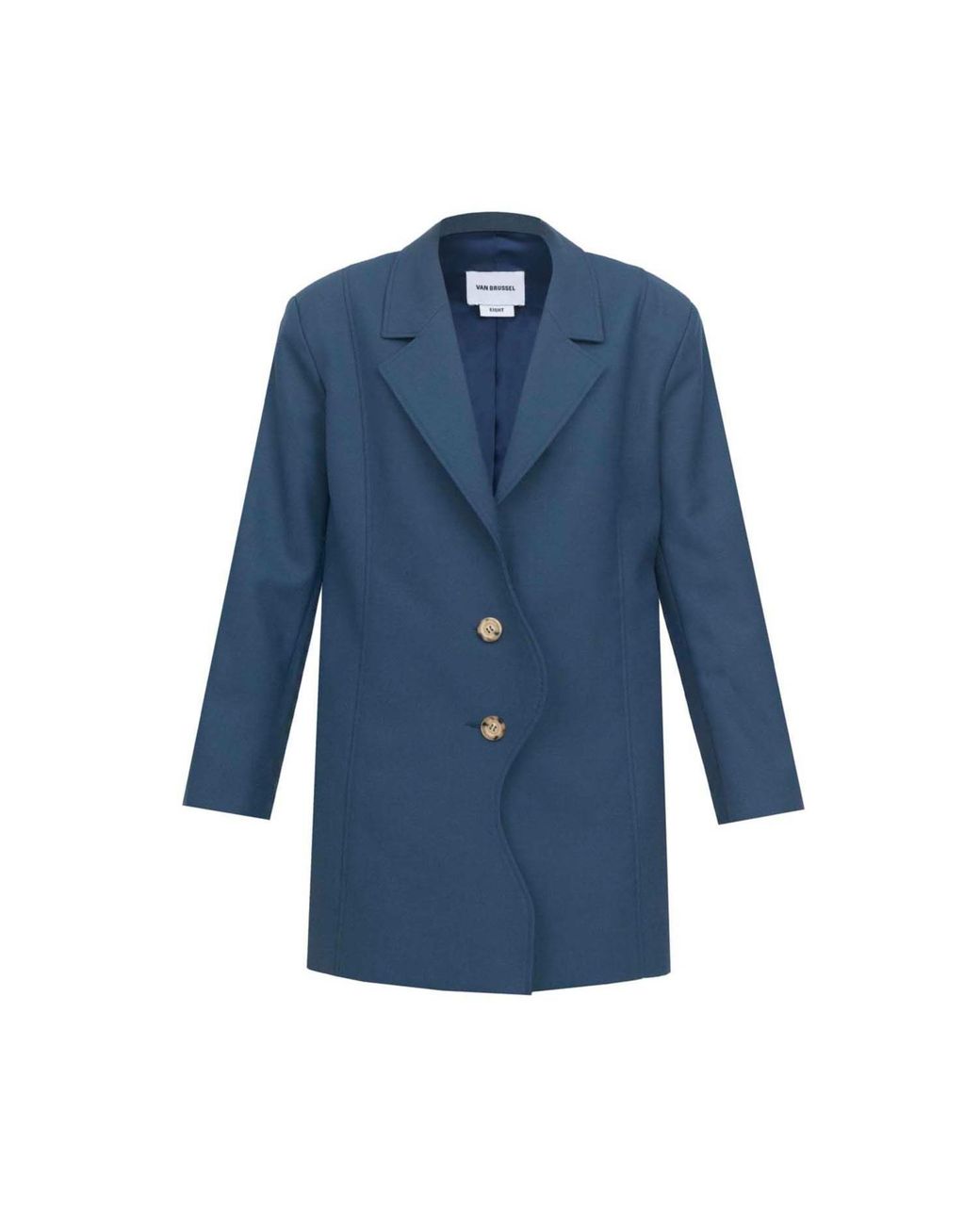 Van Brussel Blue Avery Wave Blazer