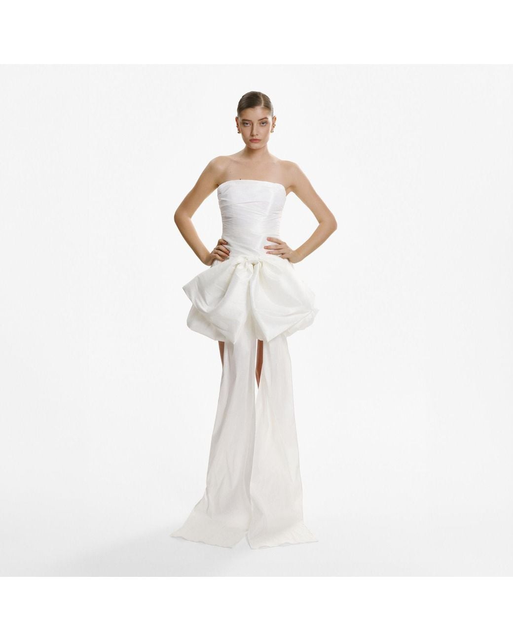 Lita Couture White Corset Top