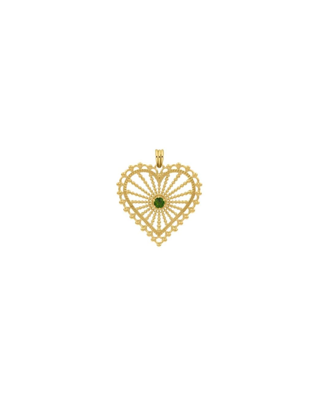 Zoe & Morgan Metallic Amor Charm