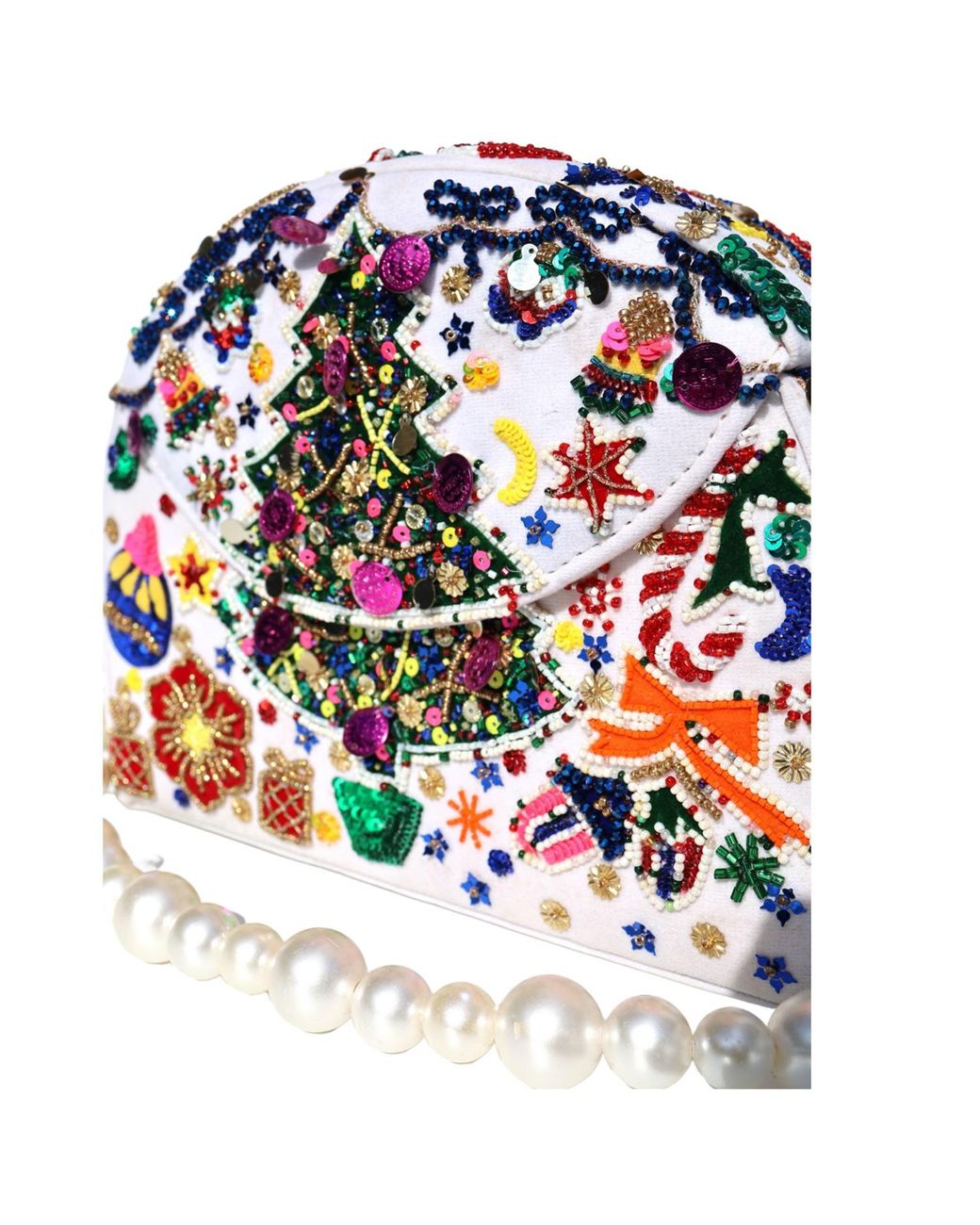 Simitri Blue The Ugly Christmas Bag