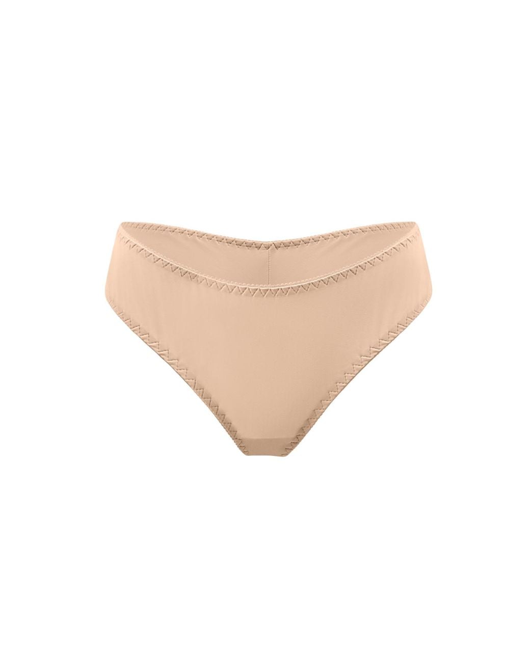Daily Underwear Natural Neutrals Microfiber Brazilian Panties Nude