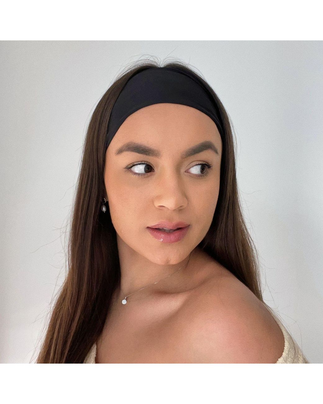 Sylk Blue Silk Headband