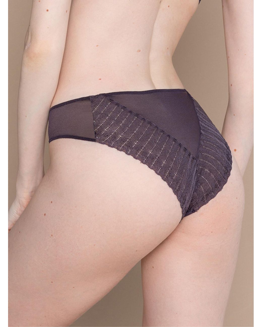 BonBon Lingerie Purple Harmony Full Brief