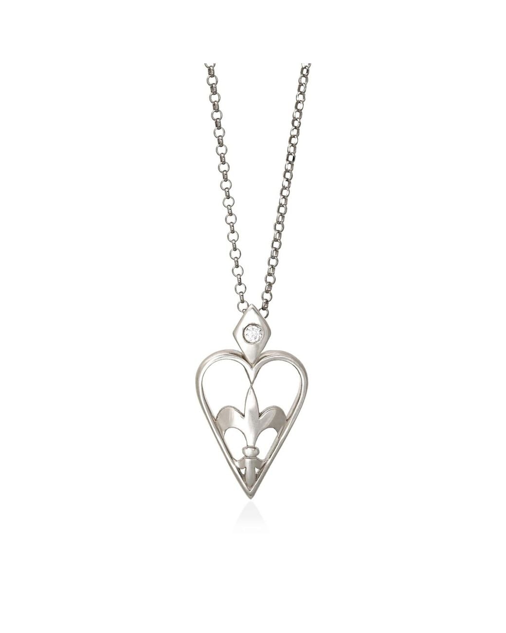 Myrto Katramadou Jewellery Metallic Heartshield – Pendant