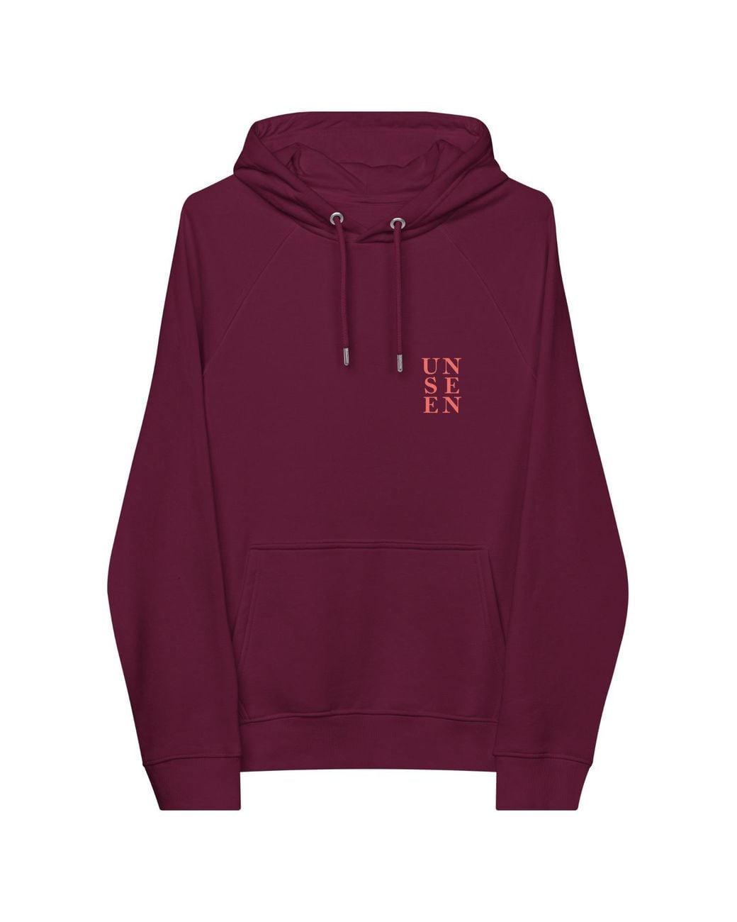 Anchor and Crew Purple Burgundy Eighteen Unseen Editions Organic Cotton Hoodie