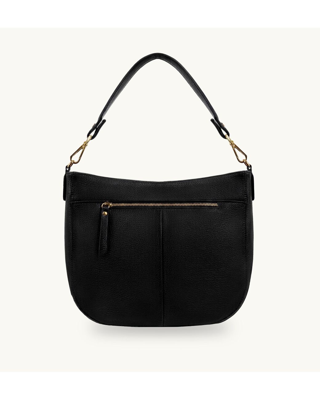Apatchy London Black The Rosie Leather Bag