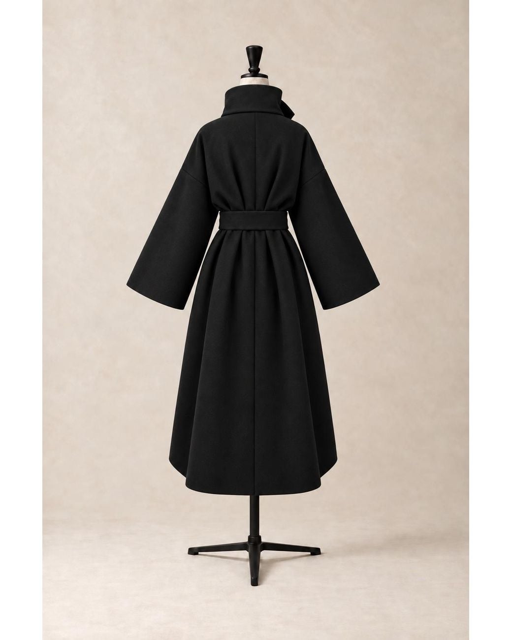 The Ethos Studio Black Obsidian Coat